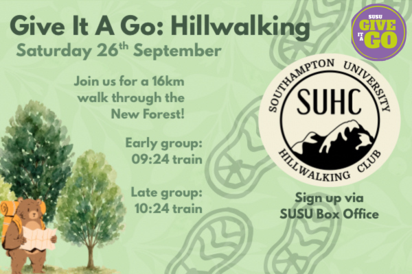 Give It A Go Freshers Taster: Hillwalking 